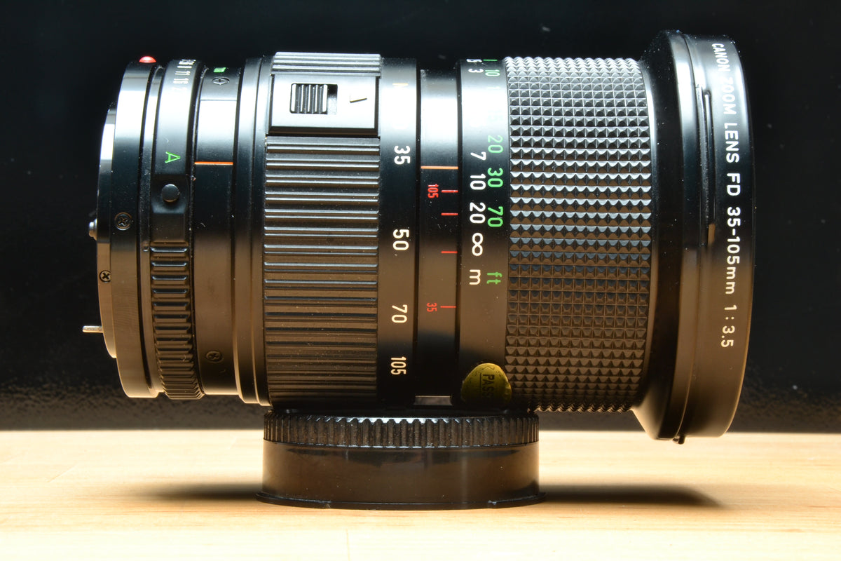 Canon AE-1 PROGRAM FD 35-105 1:3.5 (良品） 大人の上質 - フィルムカメラ